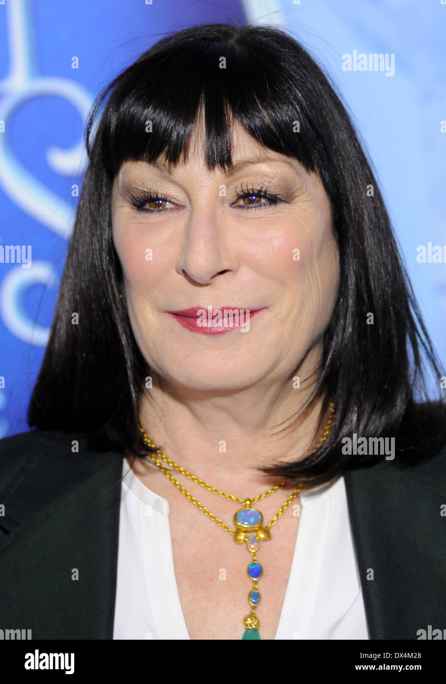 Anjelica Huston Premiere of 'Secret of the Wings' held at AMC Loews ...