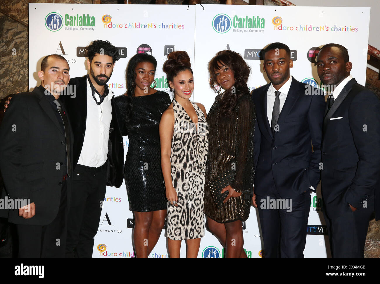 Ray Panthaki, Preeya Kalidas,Kojo Annan and guests Carlakka launch dinner, held at the Chiswick Town Hall - Arrivals London, England - 20.10.12 Featuring: Ray Panthaki, Preeya Kalidas,Kojo Annan and guests Where: London, United Kingdom When: 20 Oct 2012 Stock Photo