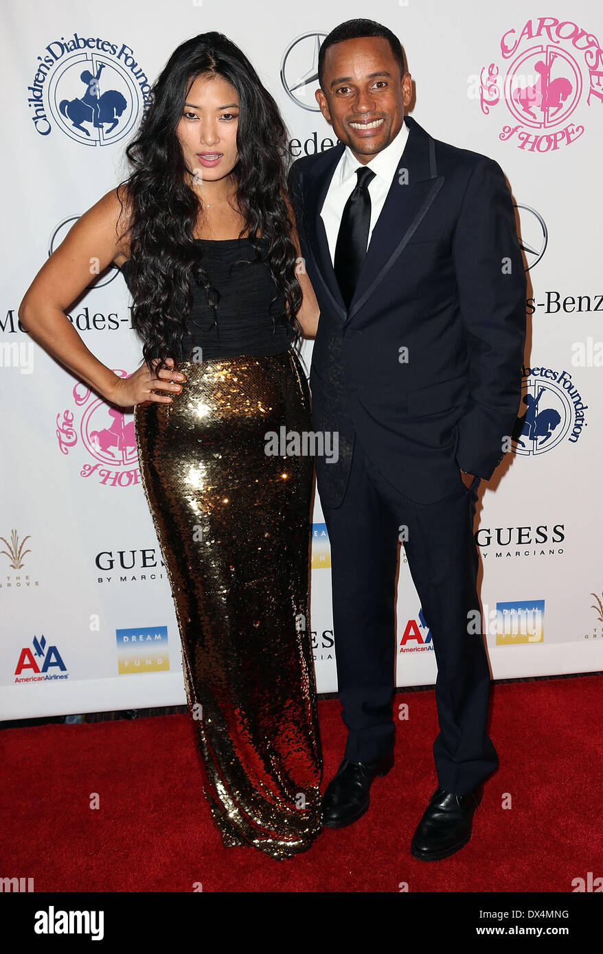 Chloe Flower and Hill Harper 26th Anniversary Carousel Of Hope Ball