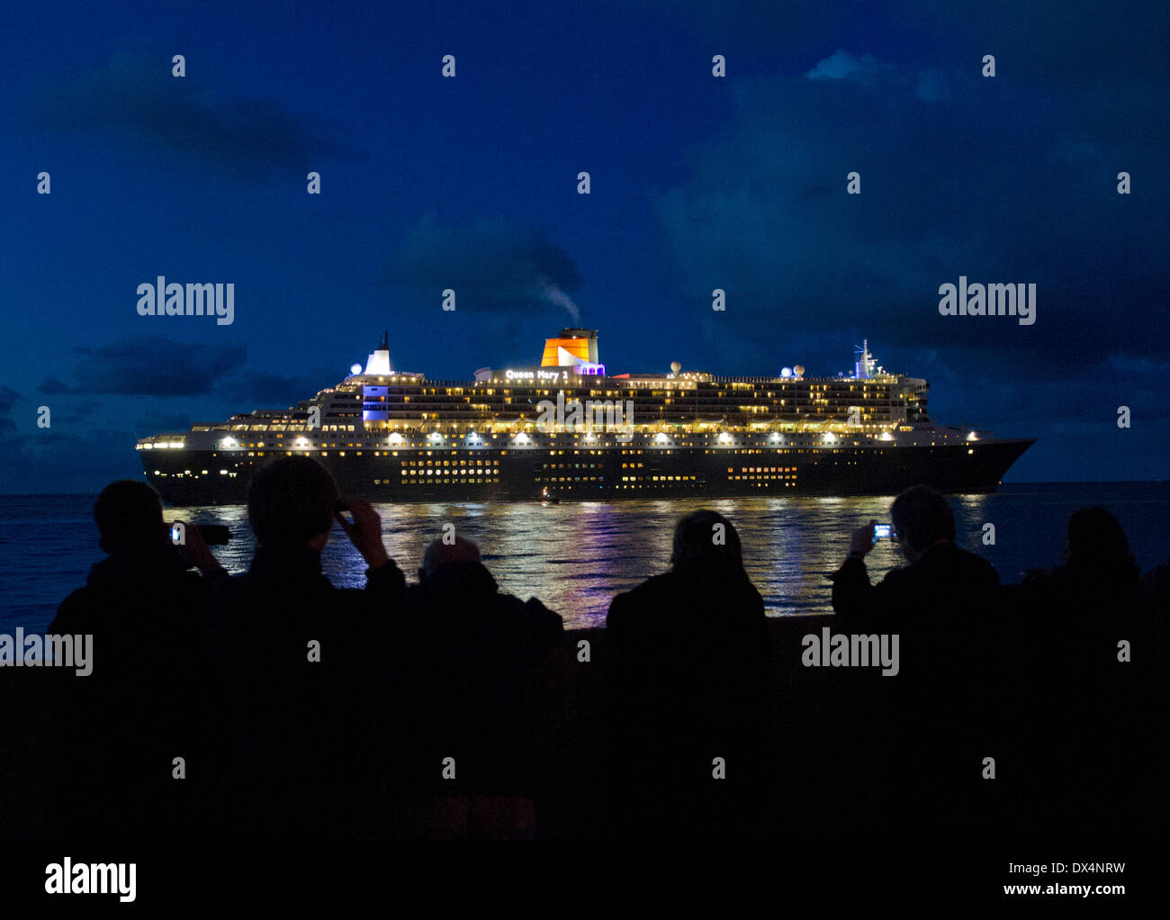 Queen Mary 2 Stock Photo