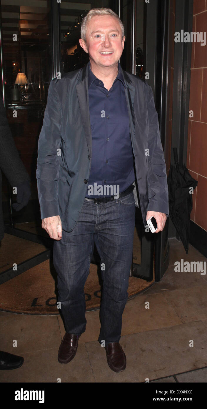 Louis Walsh outside C Restaurant London, England - 21.10.12 Featuring