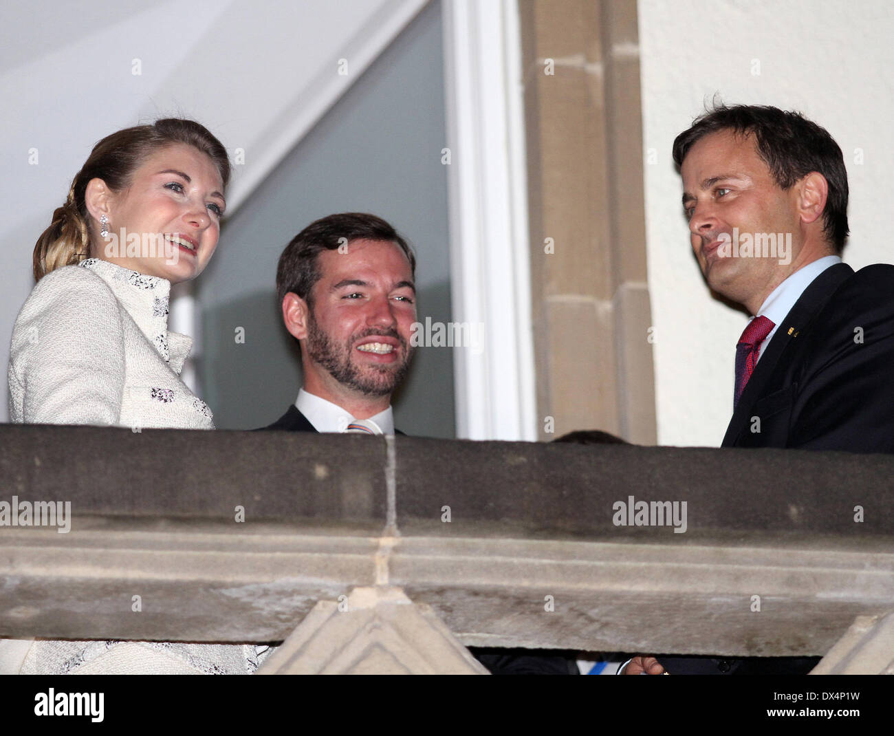 Crown Prince Guillaume of Luxembourg and Countess Stephanie de Lannoy