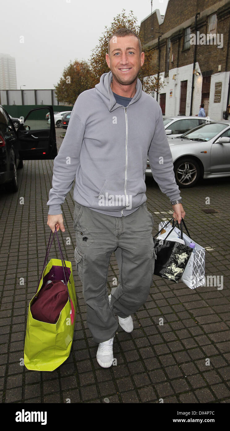 Christopher Maloney 'X Factor' contestants arriving at the studios for