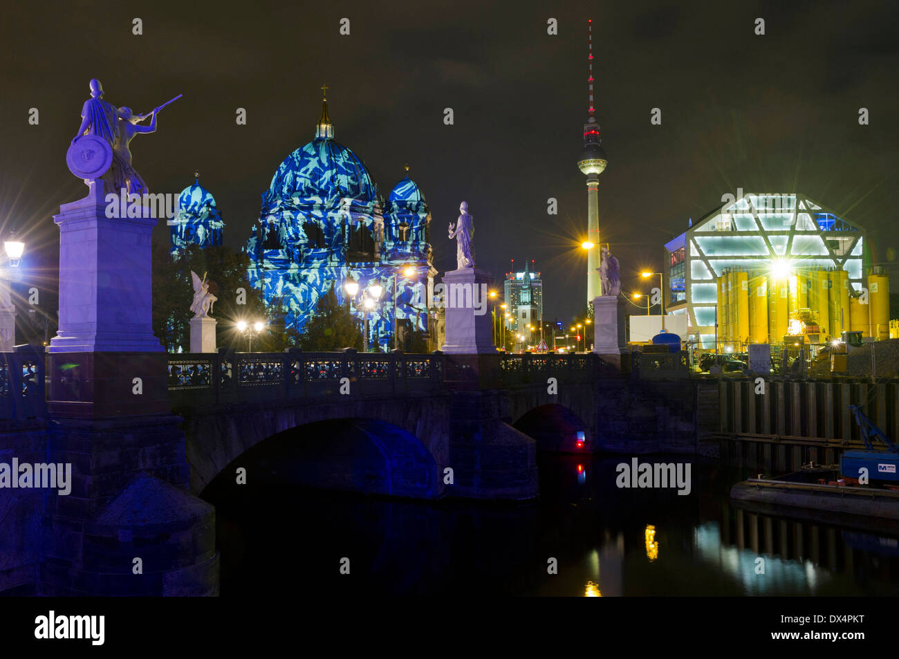 Berlin Cityscape Stock Photo