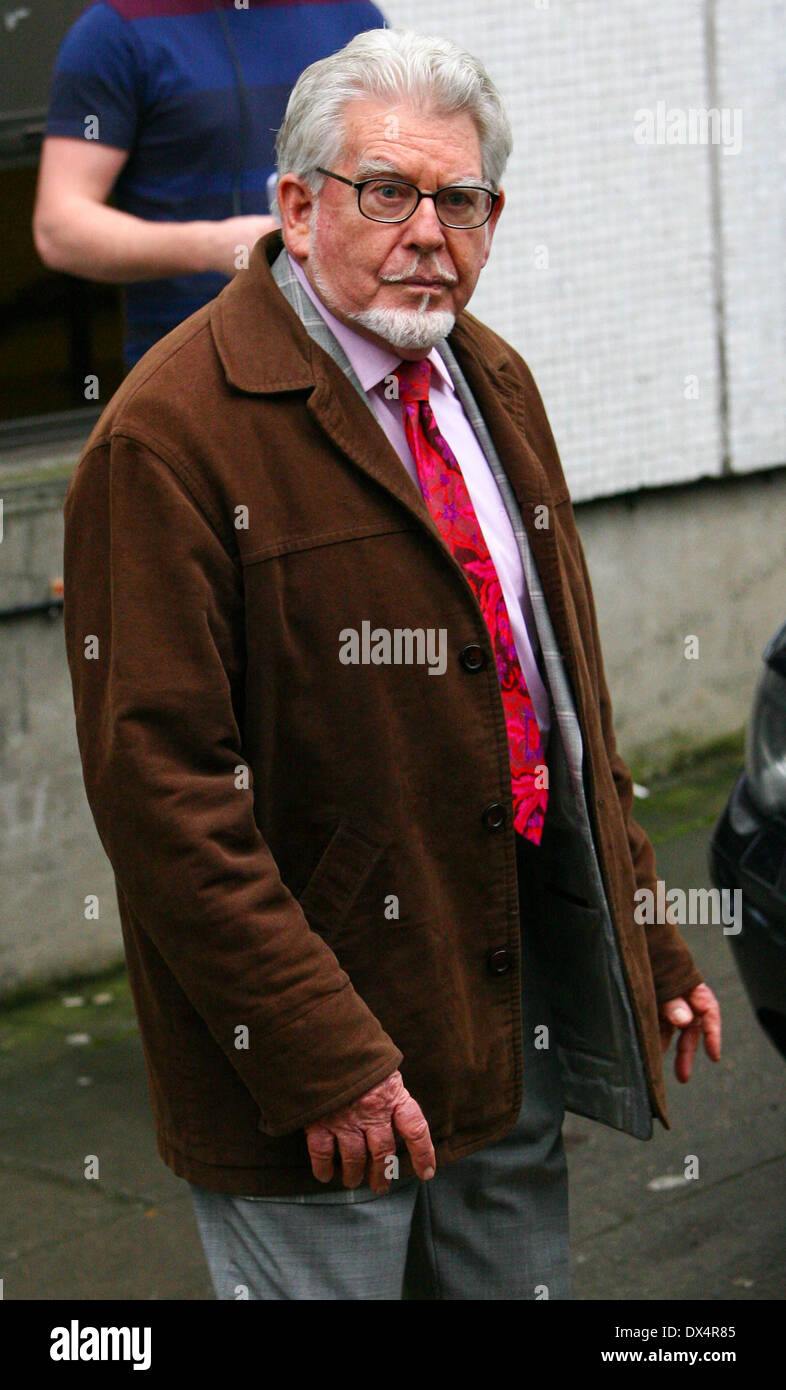 Rolf Harris outside the ITV studios London, England - 22.10.12 Featuring: Rolf Harris Where: London, United Kingdom When: 22 Oc Stock Photo