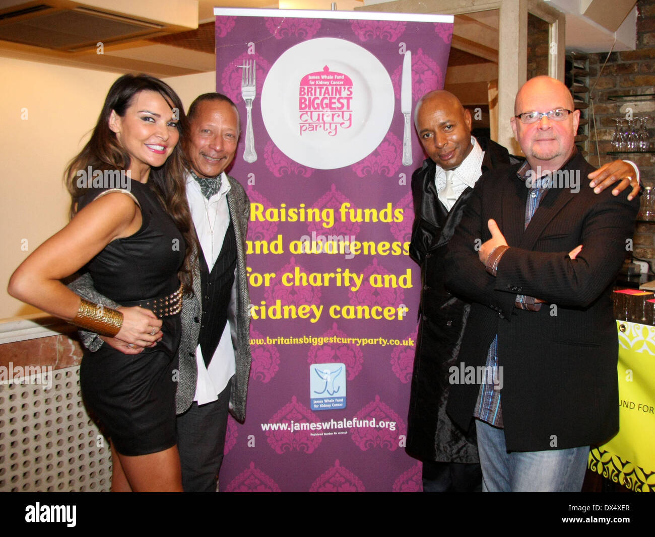 Lizzie Cundy, John Leee, Peter Straker and James Whale Britain's