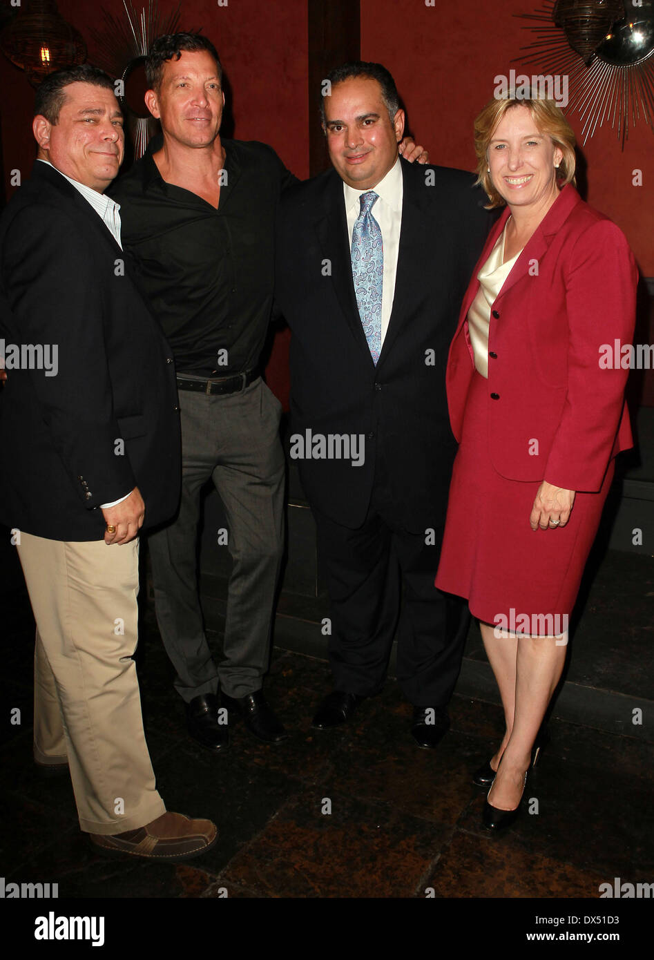 Eric C. Bauman, David Cooley, California Assembly Speaker John A. Perez