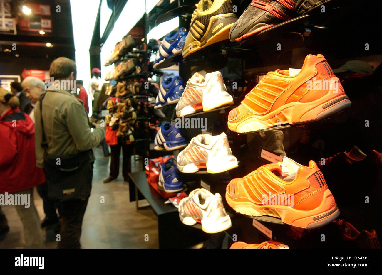 Adidas store interior hi-res stock photography and images - Alamy