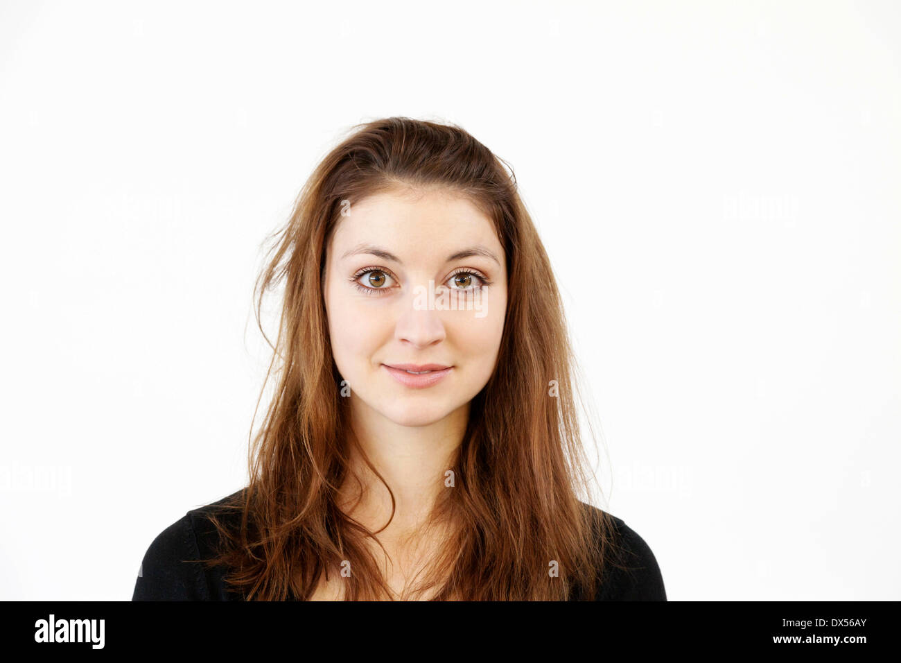 Young ginger woman and portrait hi-res stock photography and images - Alamy