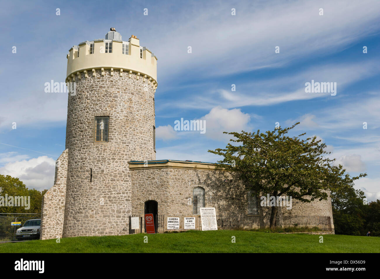 Observatory and Camera obscura, Clifton Down, Bristol, Gloucestershire, England, United Kingdom