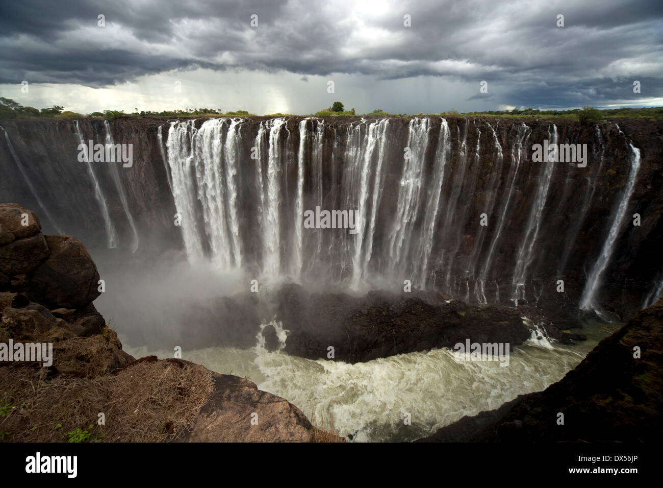 Victoria Falls, Zimbabwe Stock Photo Alamy