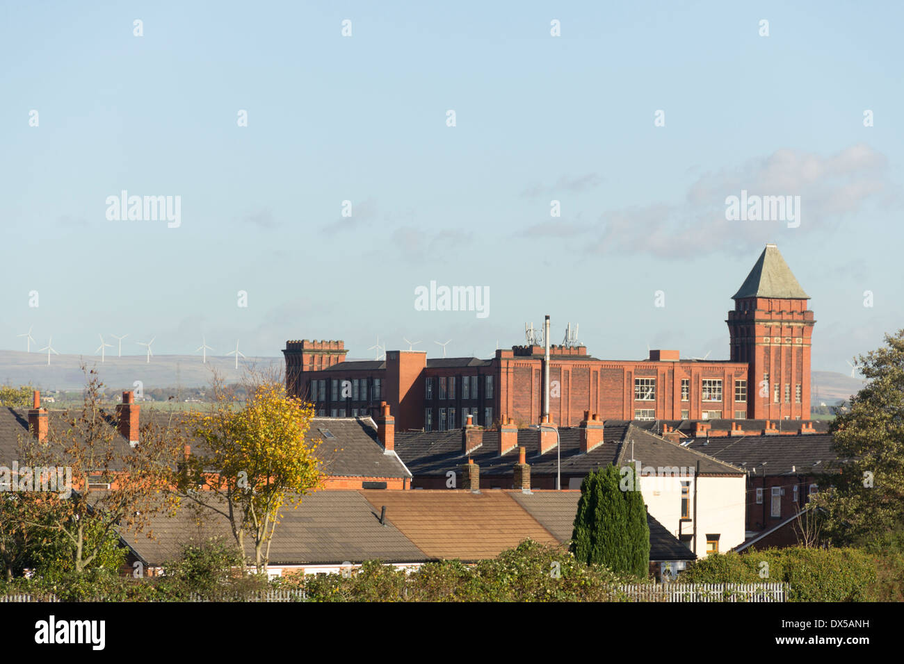 Lorne Street cotton mill building, in Farnworth, Bolton, Lancashire
