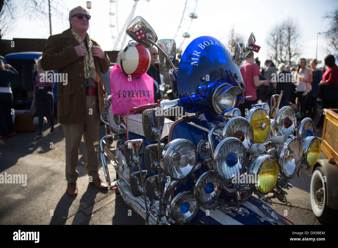 The Classic Car Boot Sale at the Southbank Centre, South Bank, London