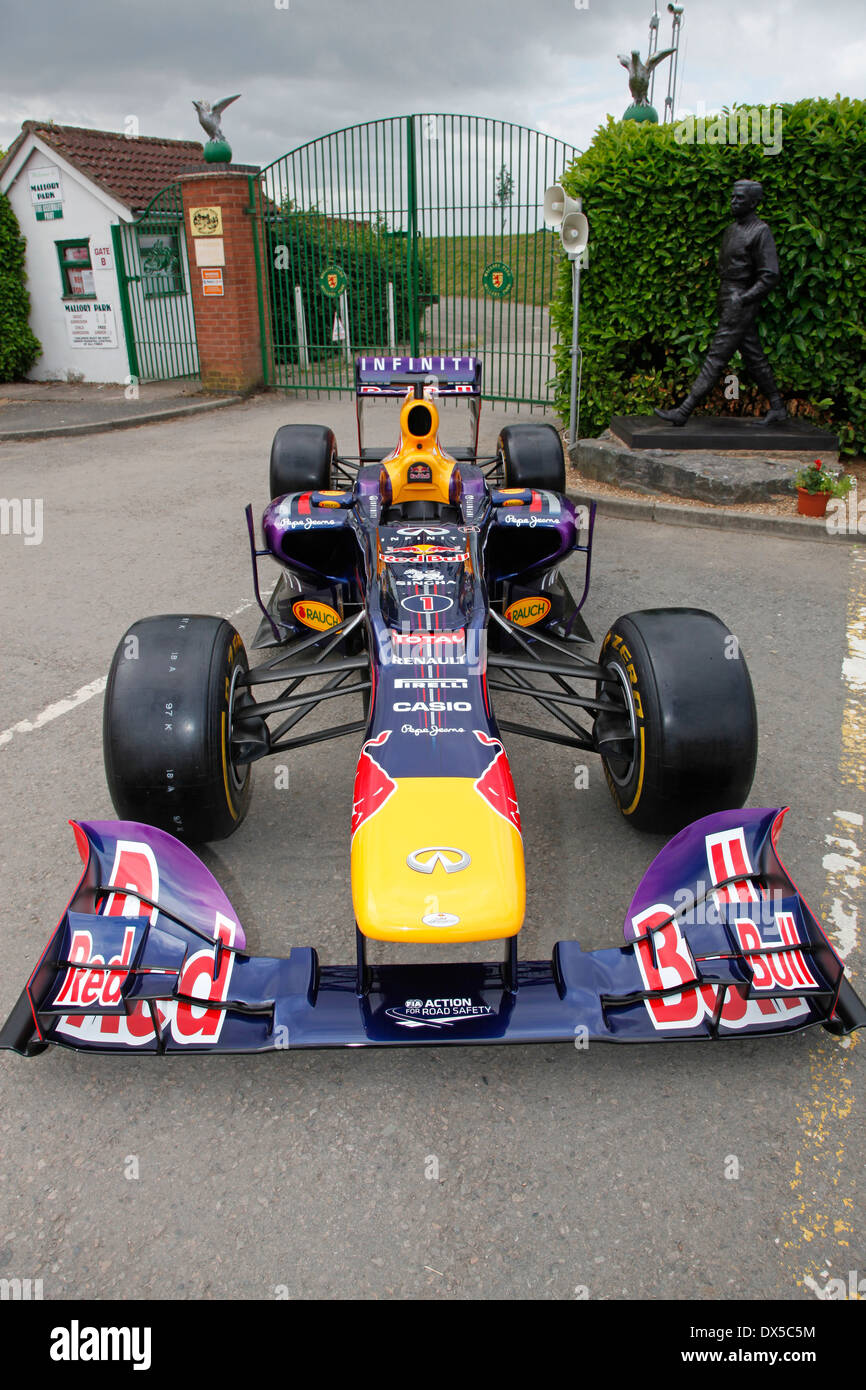 Red Bull Renault RB6 at Mallory Park Stock Photo