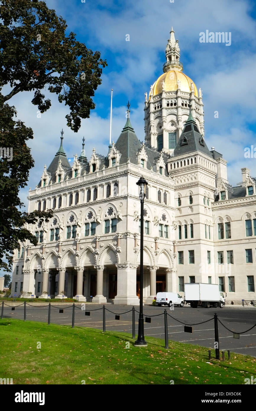 State Capitol Building Statehouse Hartford Connecticut CT Capital James G. Batterson and Richard