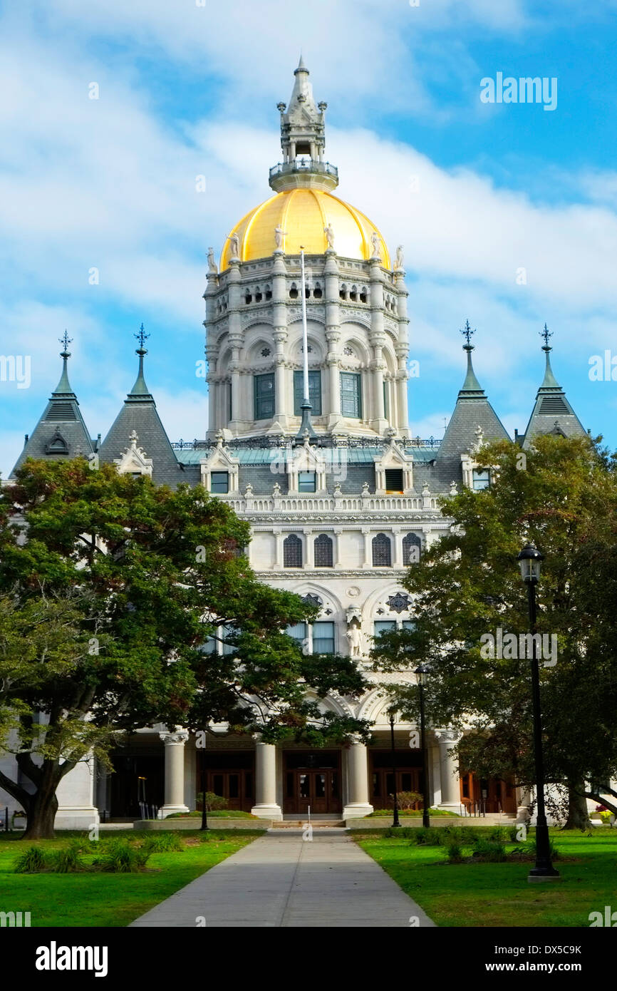State Capitol Building Statehouse Hartford Connecticut CT Capital James G. Batterson and Richard