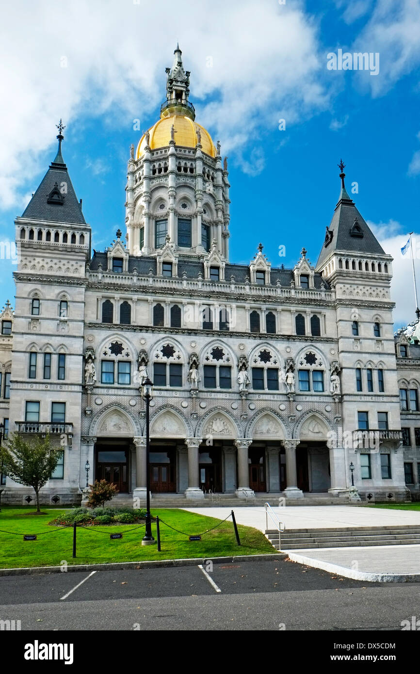 State Capitol Building Statehouse Hartford Connecticut CT Capital James G. Batterson and Richard