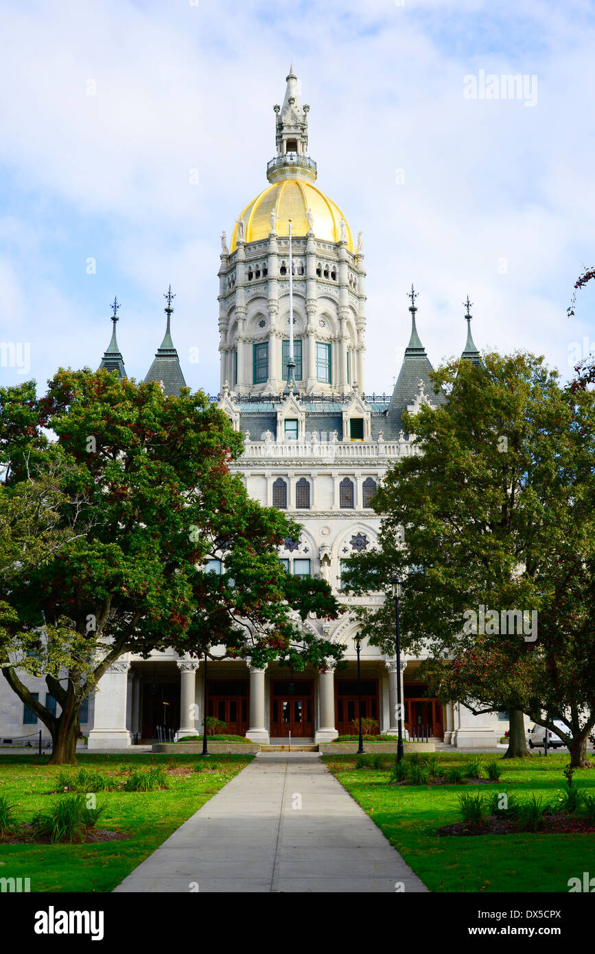 State Capitol Building Statehouse Hartford Connecticut CT Capital James G. Batterson and Richard