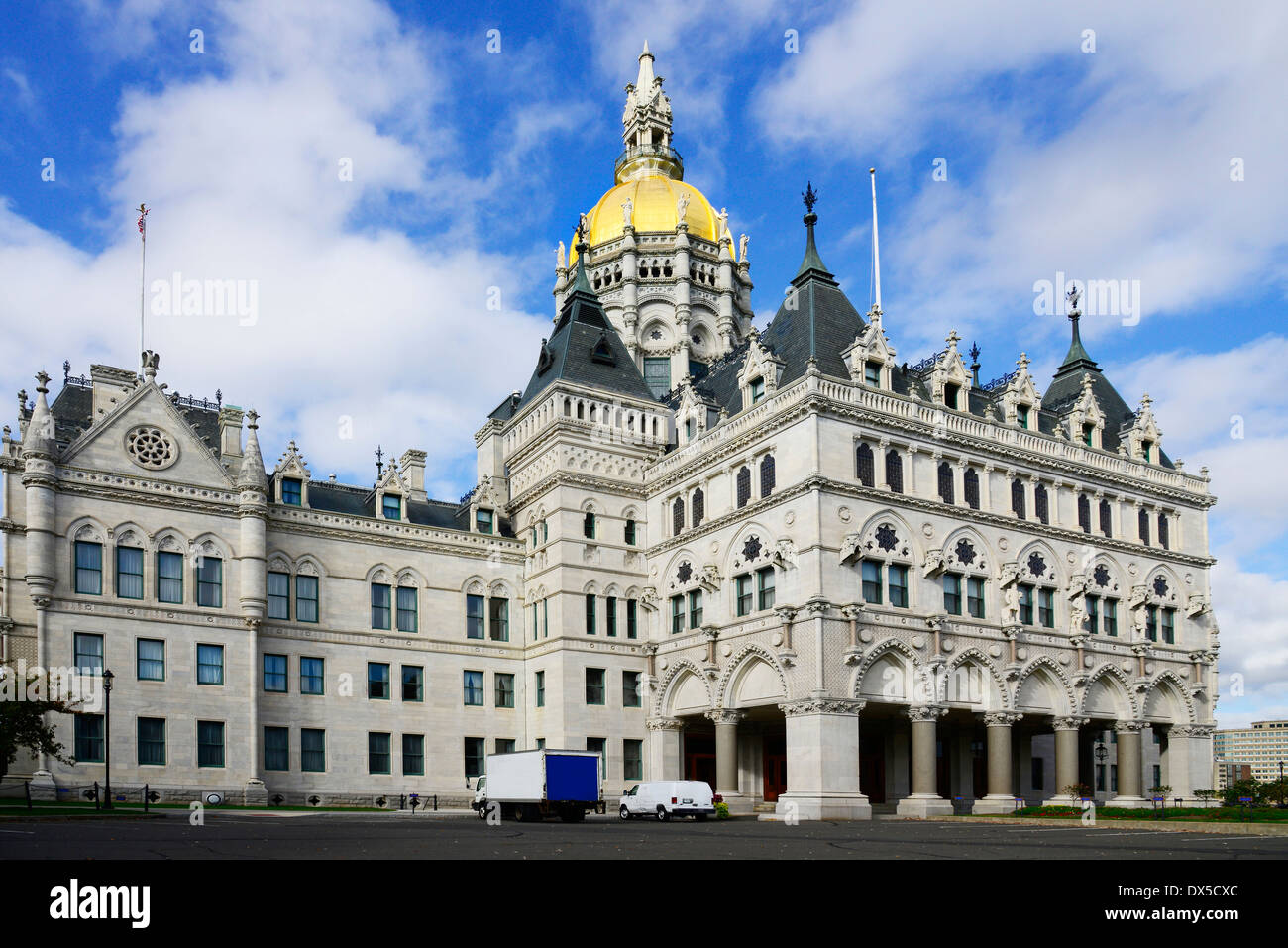 State Capitol Building Statehouse Hartford Connecticut CT Capital James G. Batterson and Richard