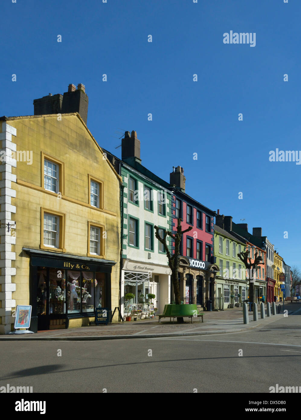 Market Place, Cockermouth, Cumbria, England, United Kingdom, Europe. Stock Photo