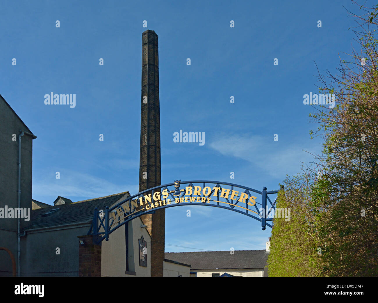 Jennings Brothers Castle Brewery. Cockermouth, Cumbria, England, United