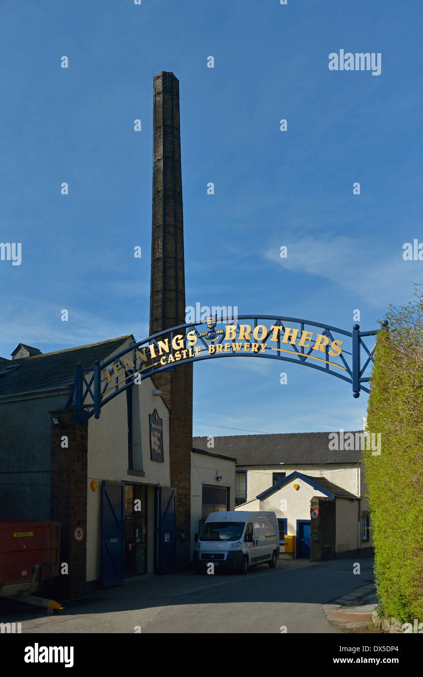 Jennings Brothers Castle Brewery. Cockermouth, Cumbria, England, United