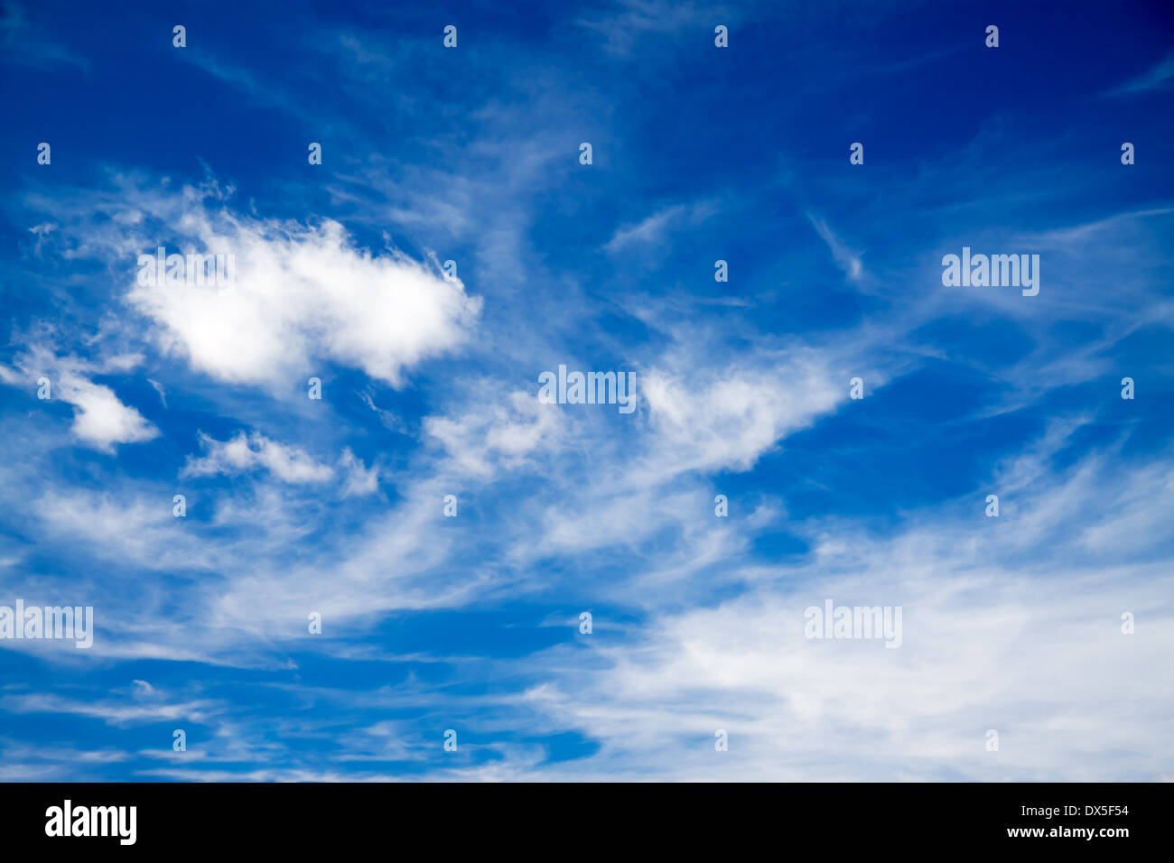 abstract background from white clouds in the blue sky Stock Photo - Alamy