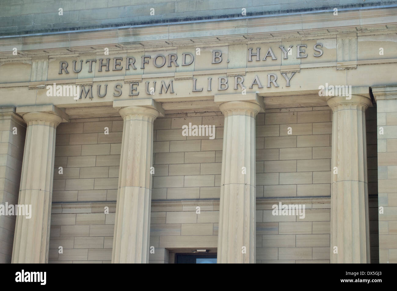 Rutherford B. Hayes Presidential Center, Fremont, Ohio. Digital photograph Stock Photo