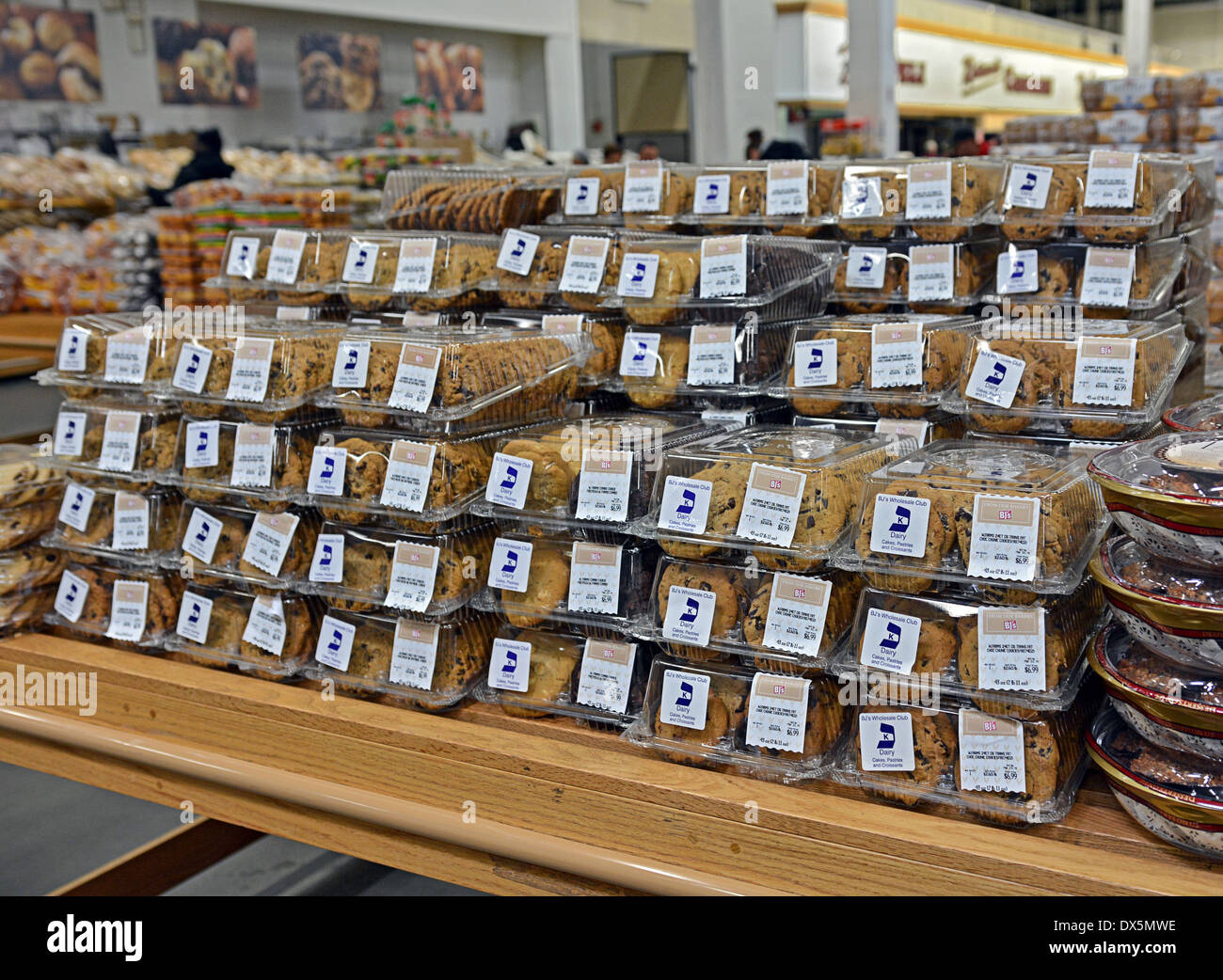 Kosher cookies for sale at BJ's Wholesale Club in Whitestone, Queens, New York Stock Photo