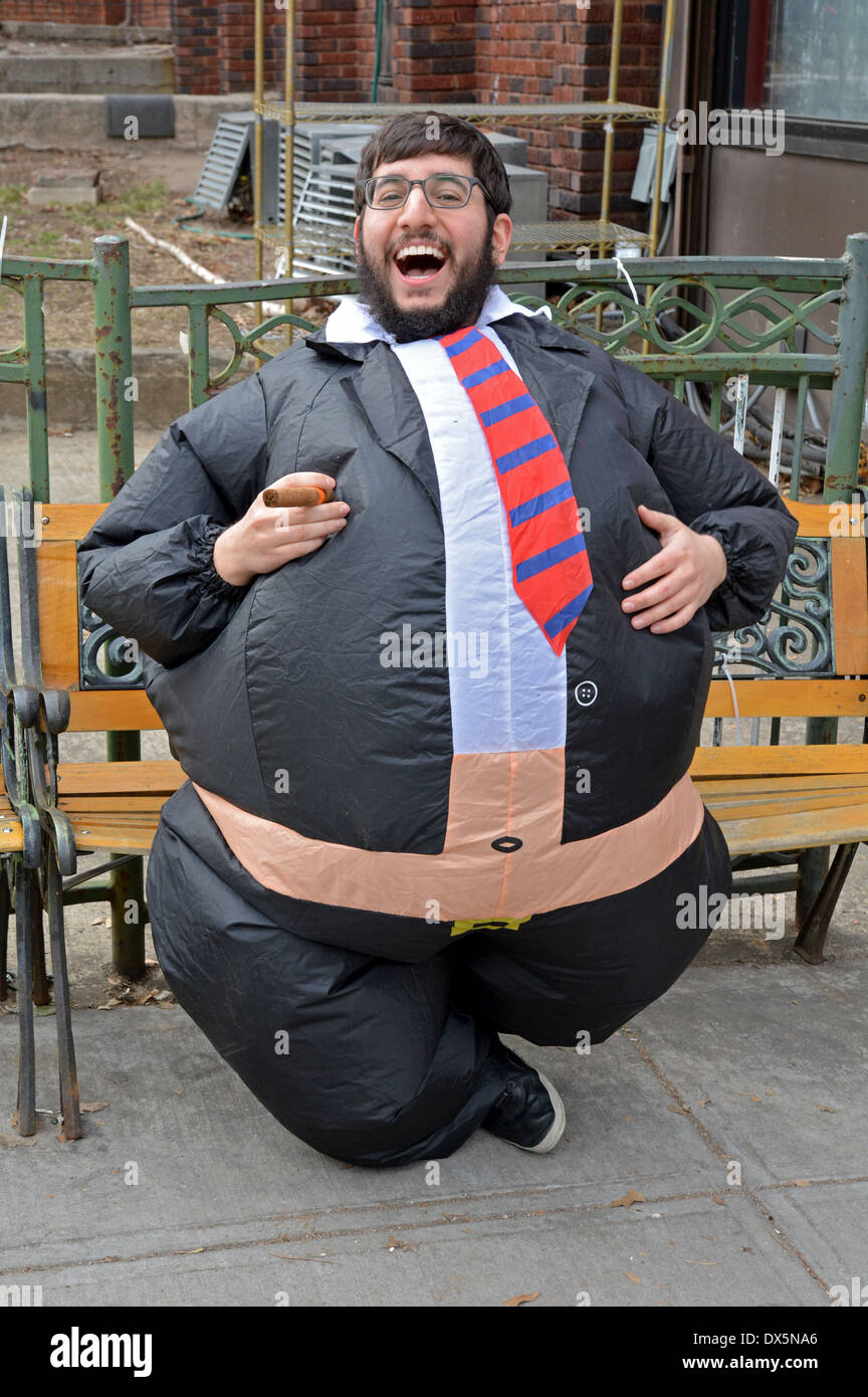Fat suit costume hi-res stock photography and images - Alamy