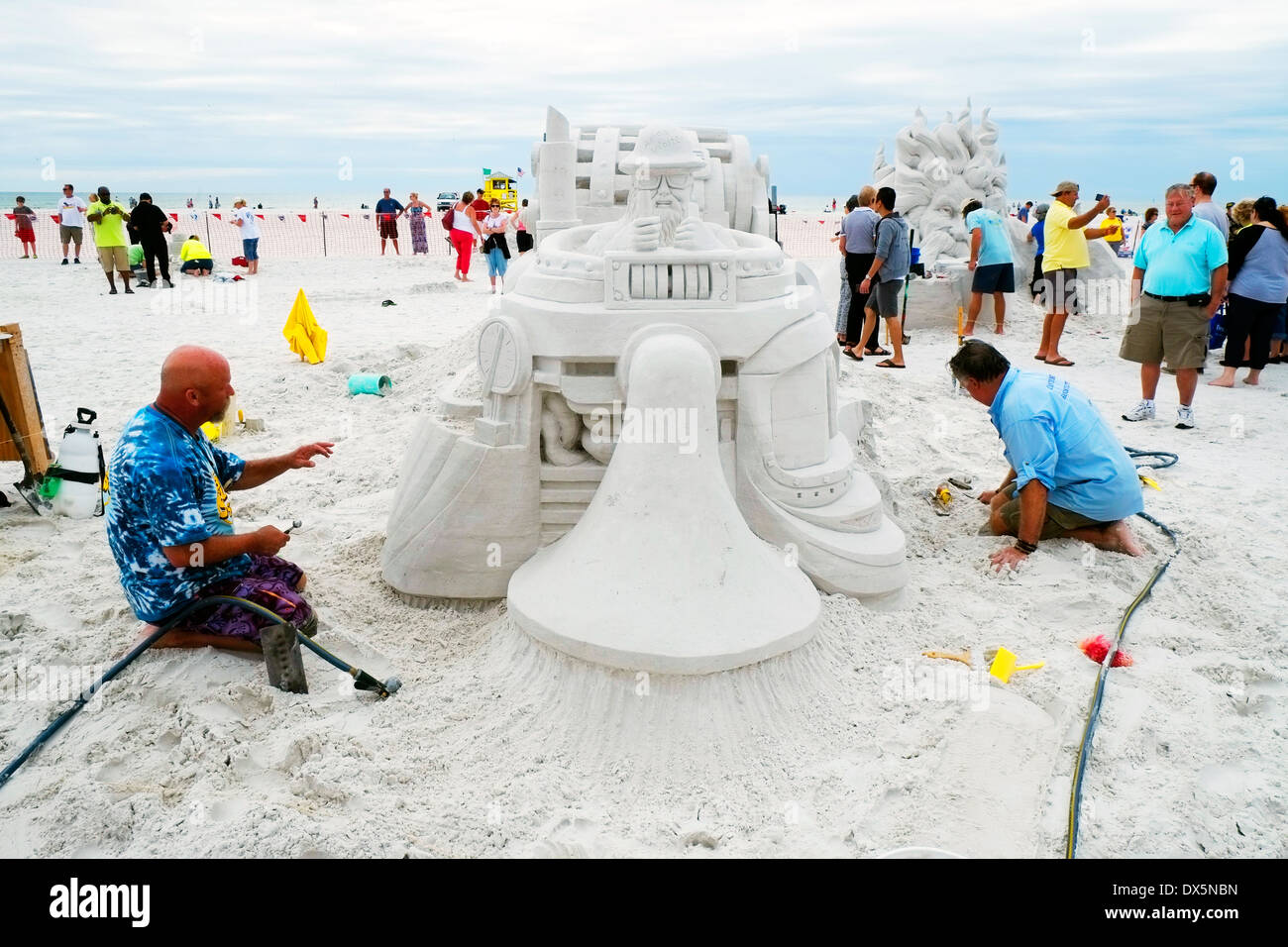 Sarasota Florida Siesta Key Crystal Classic Master Sand Sculpting