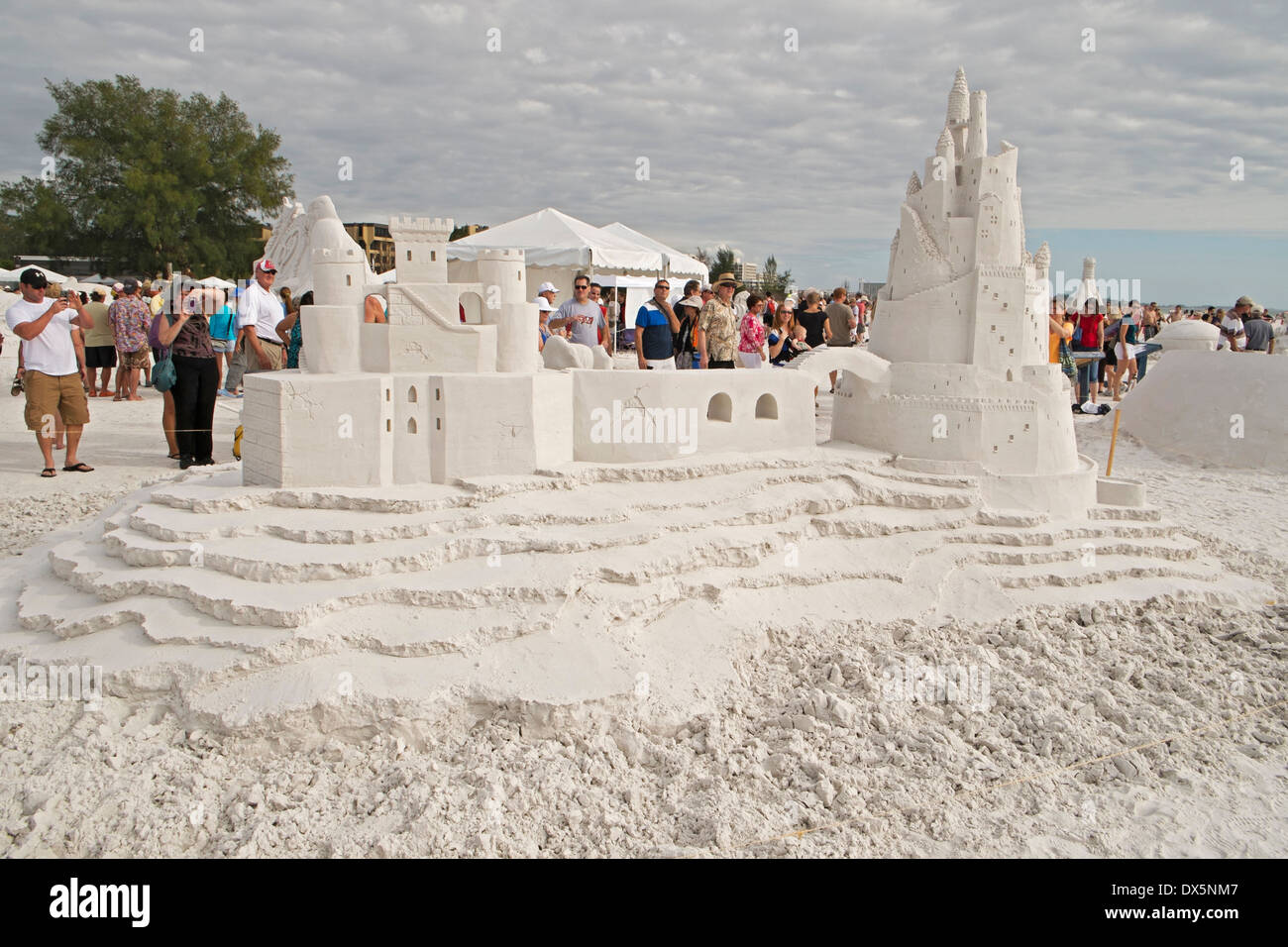 Sarasota Florida Siesta Key Crystal Classic Master Sand Sculpting