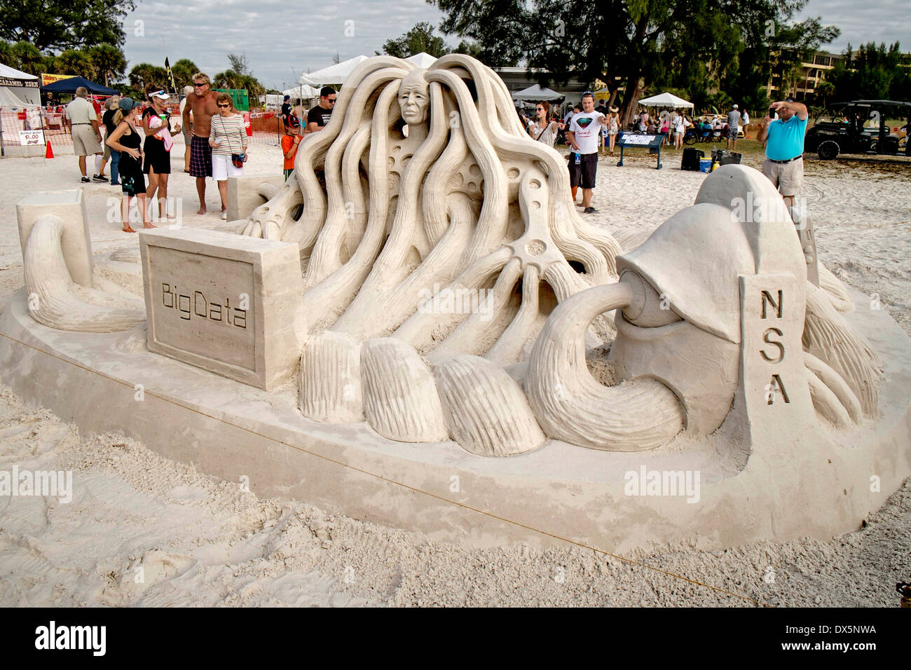 Sarasota Florida Siesta Key Crystal Classic Master Sand Sculpting