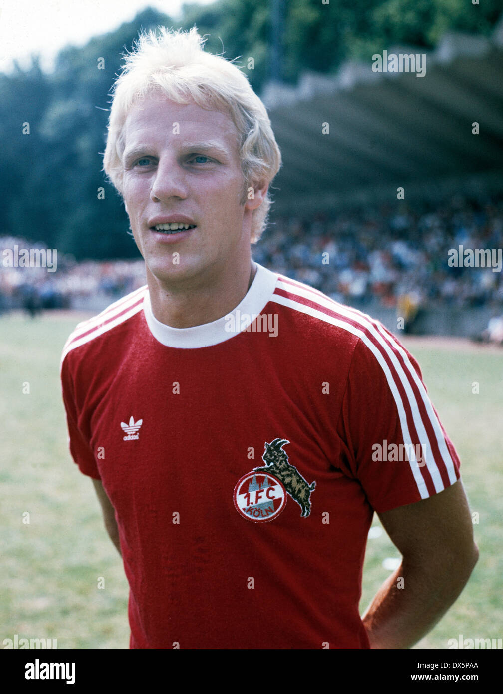 football, Bundesliga, 1976/1977, 1. FC Cologne, team presentation, portrait Benny Wendt Stock Photo