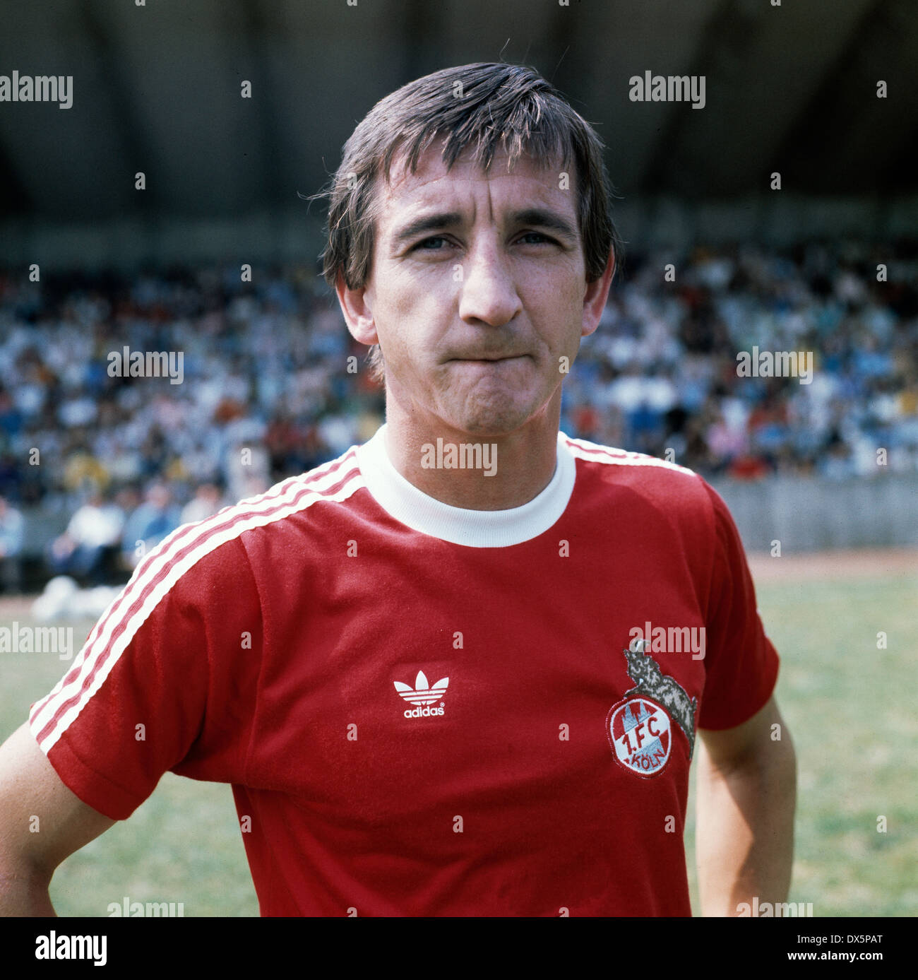 football, Bundesliga, 1976/1977, 1. FC Cologne, team presentation, portrait Johannes Loehr