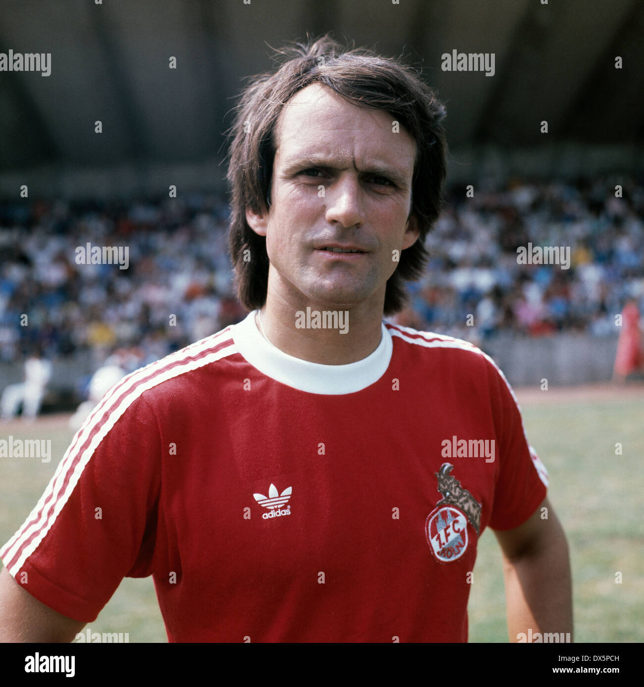 football, Bundesliga, 1976/1977, 1. FC Cologne, team presentation, portrait  Wolfgang Overath Stock Photo - Alamy