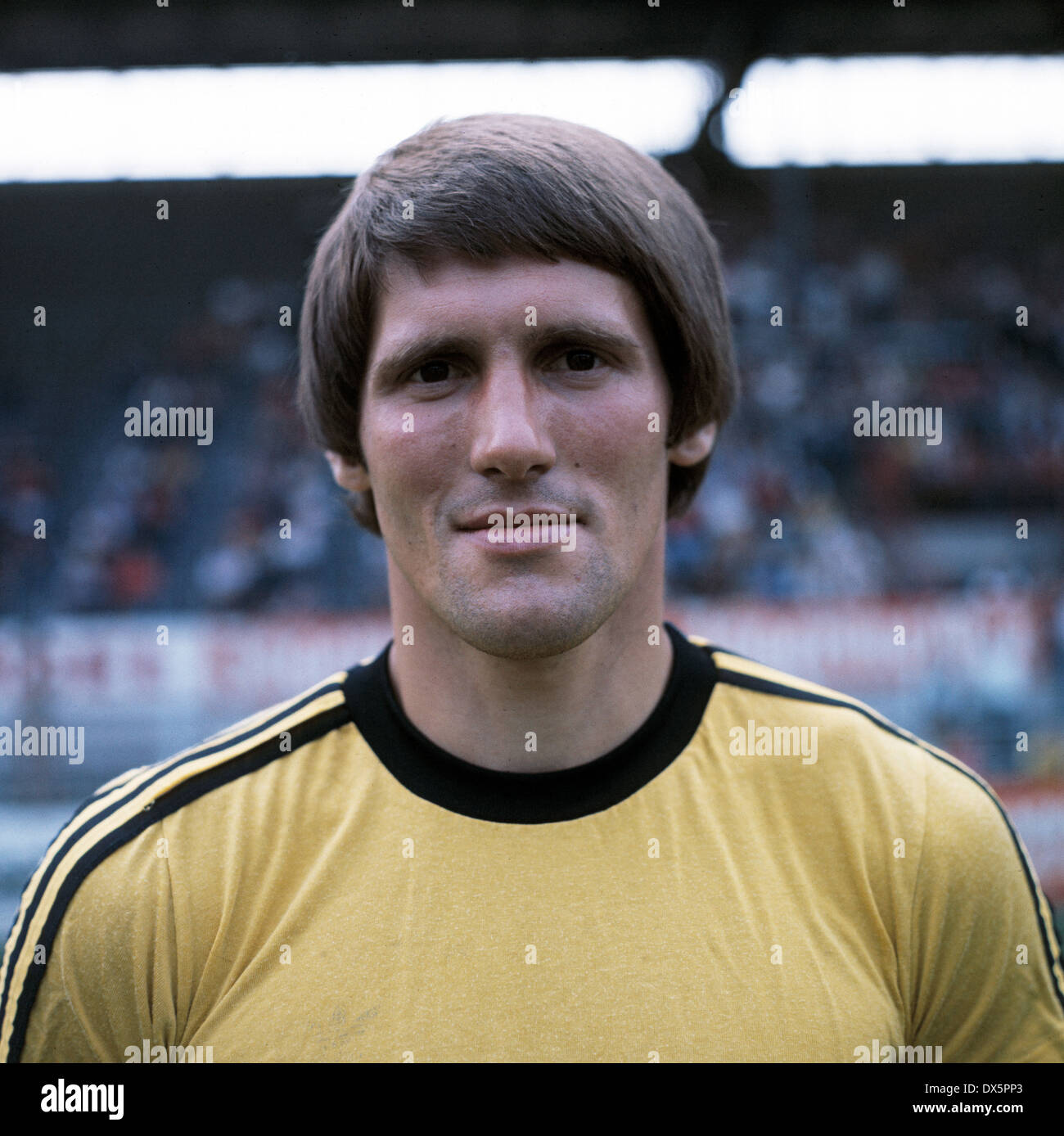 football, Bundesliga, 1976/1977, Borussia Dortmund, team presentation, portrait Gerd Kasperski Stock Photo