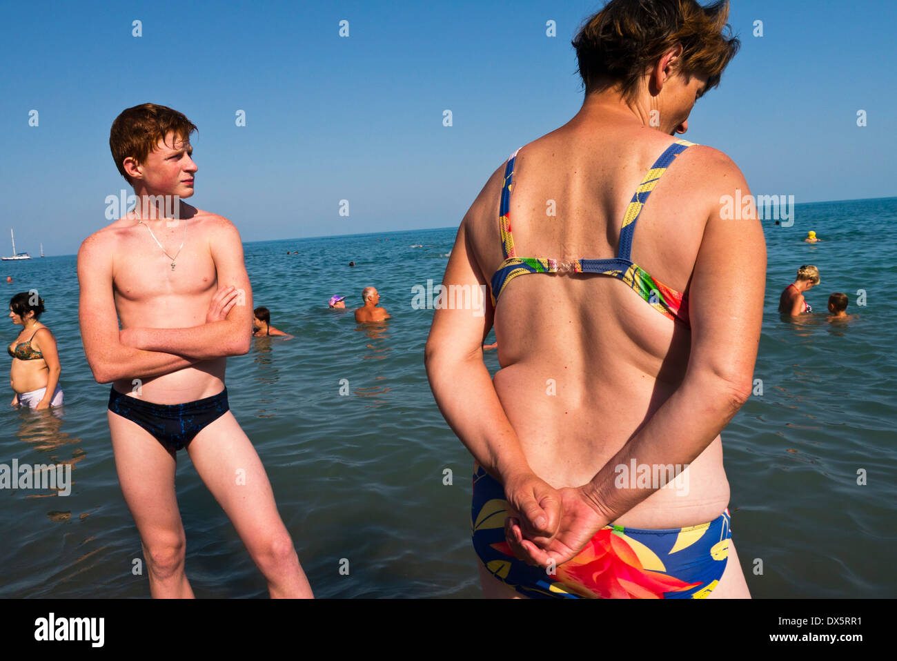 Speedos beach hi-res stock photography and images - Alamy