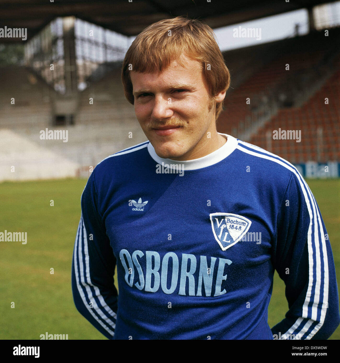 football, Bundesliga, 1977/1978, VfL Bochum, team presentation Stock 