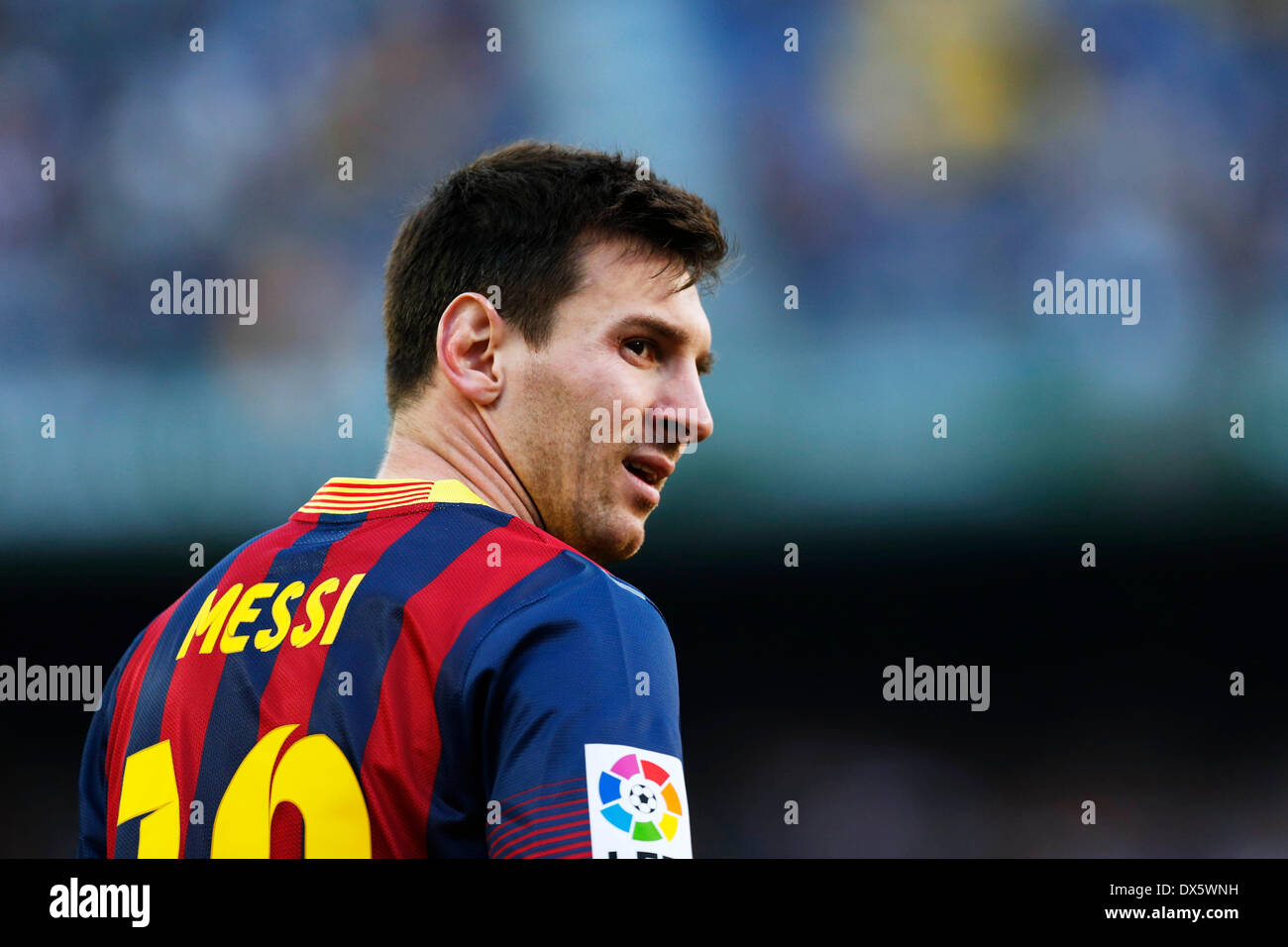 Barcelona, Spain. © D. 16th Mar, 2014. Lionel Messi (Barcelona