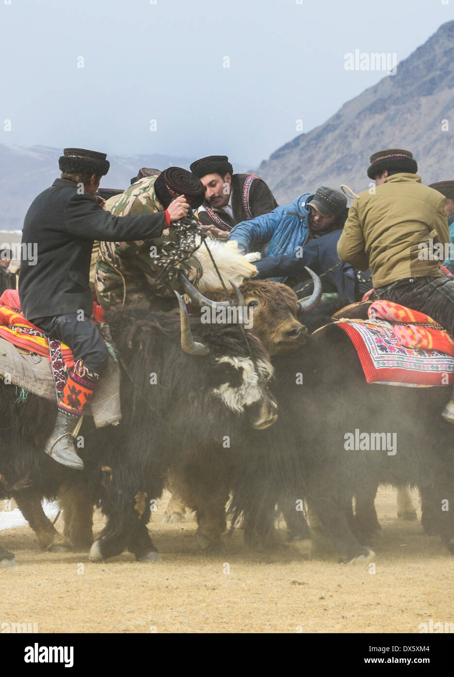 Taxkorgan, China's Xinjiang Uygur Autonomous Region. 18th Mar, 2014