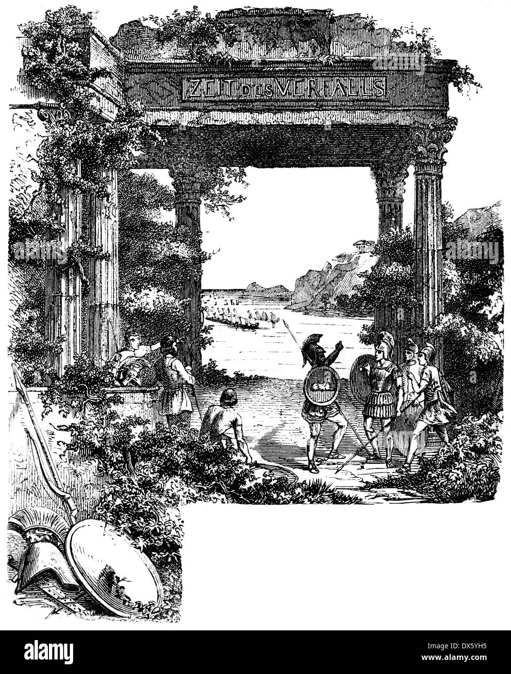 Ancient warrior drawing hi-res stock photography and images - Alamy