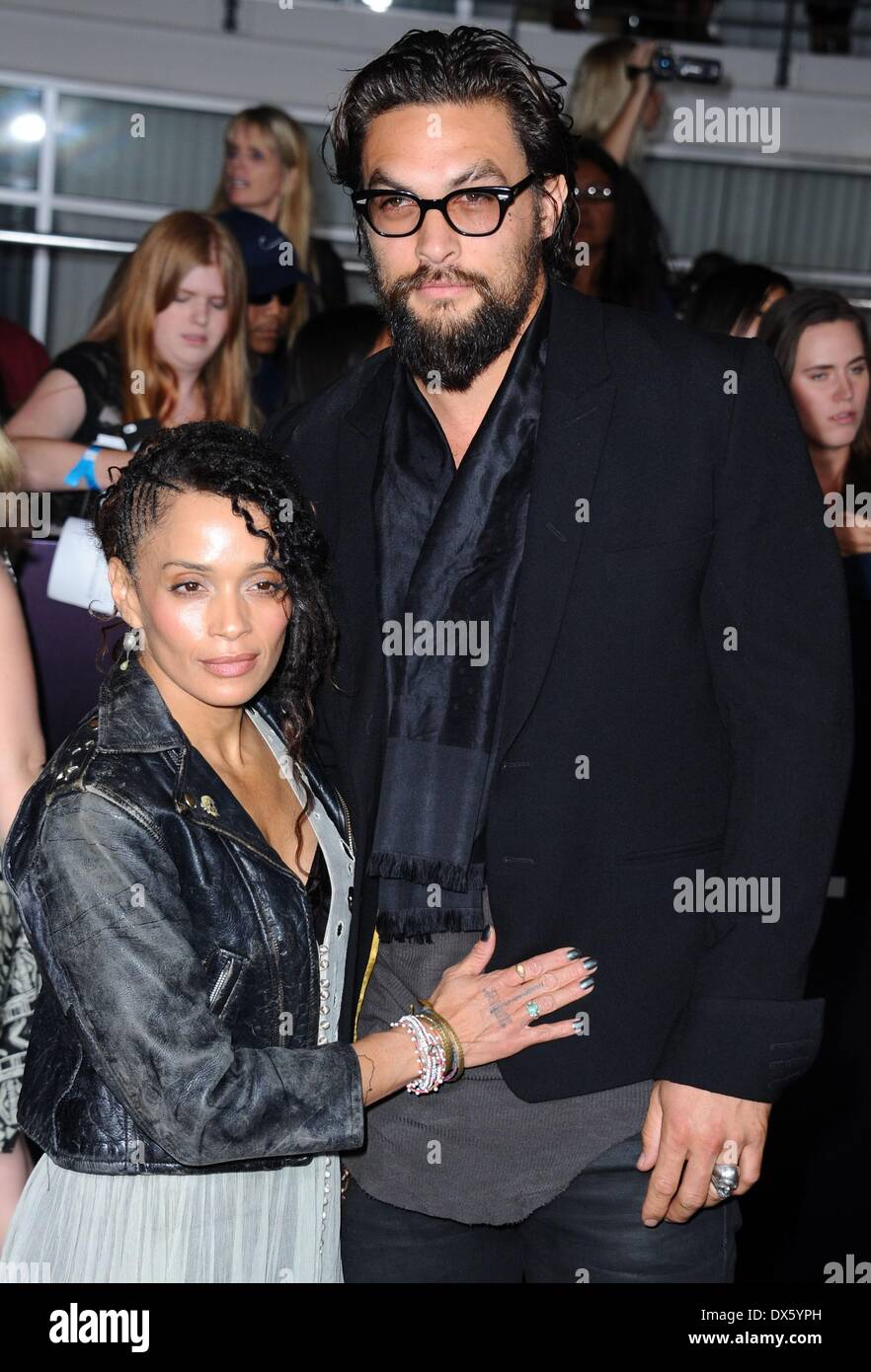 Westwood Ca 18th Mar 2014 Lisa Bonet Jason Momoa At Arrivals