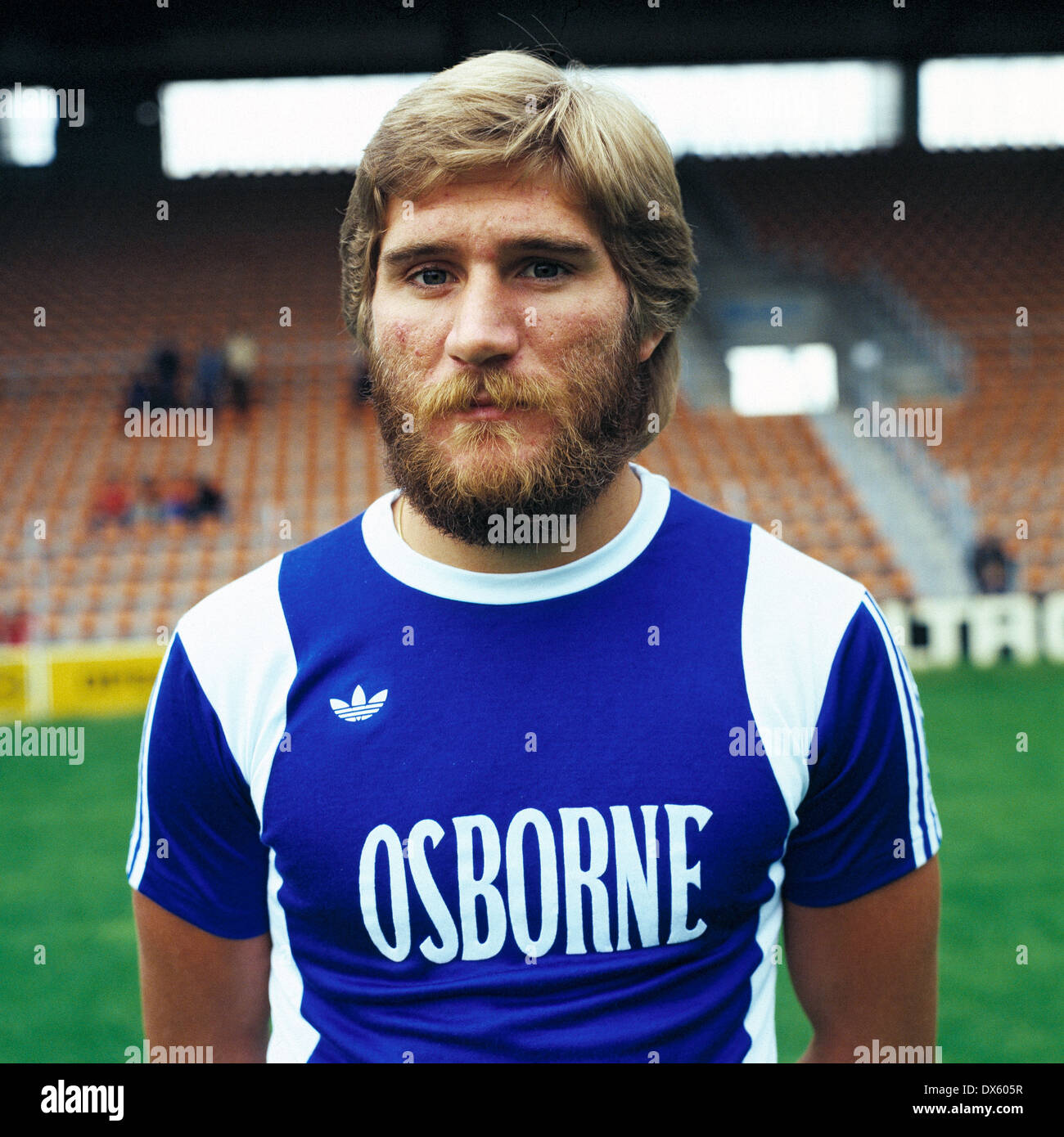 football, Bundesliga, 1978/1979, VfL Bochum, team presentation, portrait Lothar Woelk Stock Photo