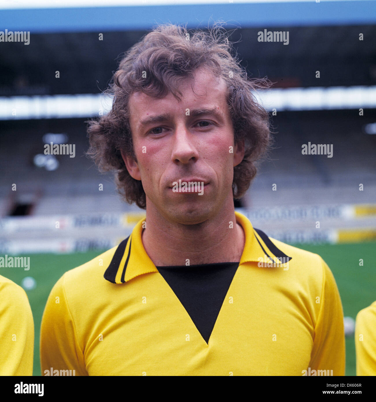 football, Bundesliga, 1978/1979, Borussia Dortmund, team presentation, portrait Amand Theis Stock Photo