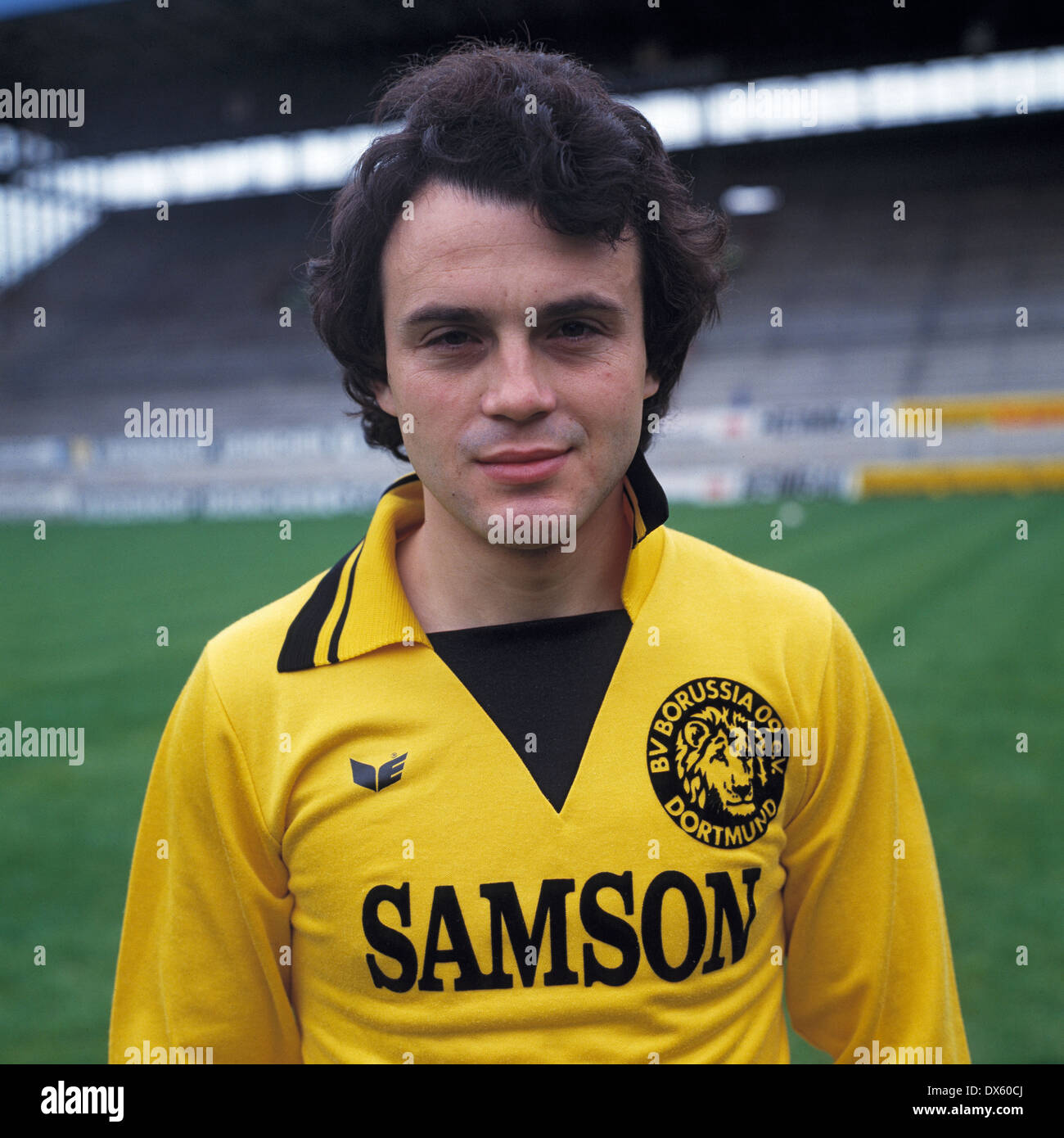 football, Bundesliga, 1978/1979, Borussia Dortmund, team presentation, portrait Wolfgang Frank Stock Photo