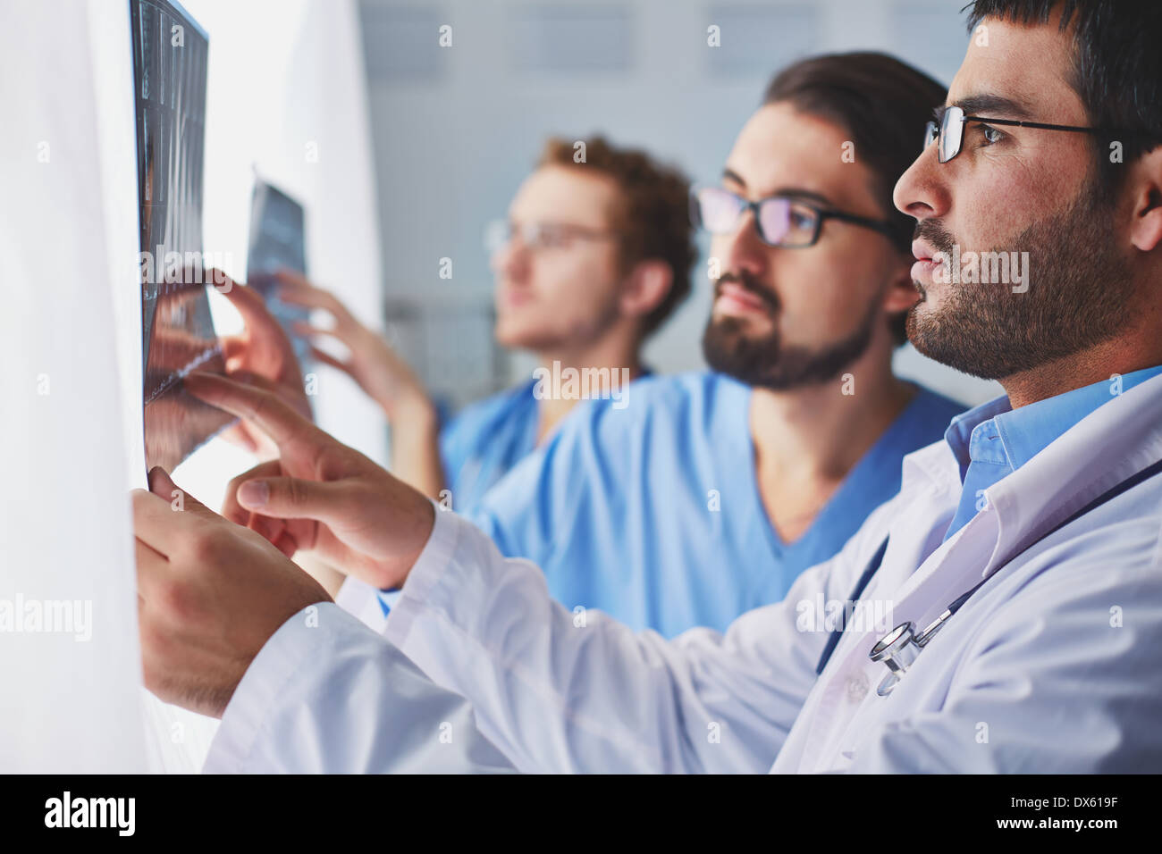 Successful group young doctors hi-res stock photography and images - Alamy