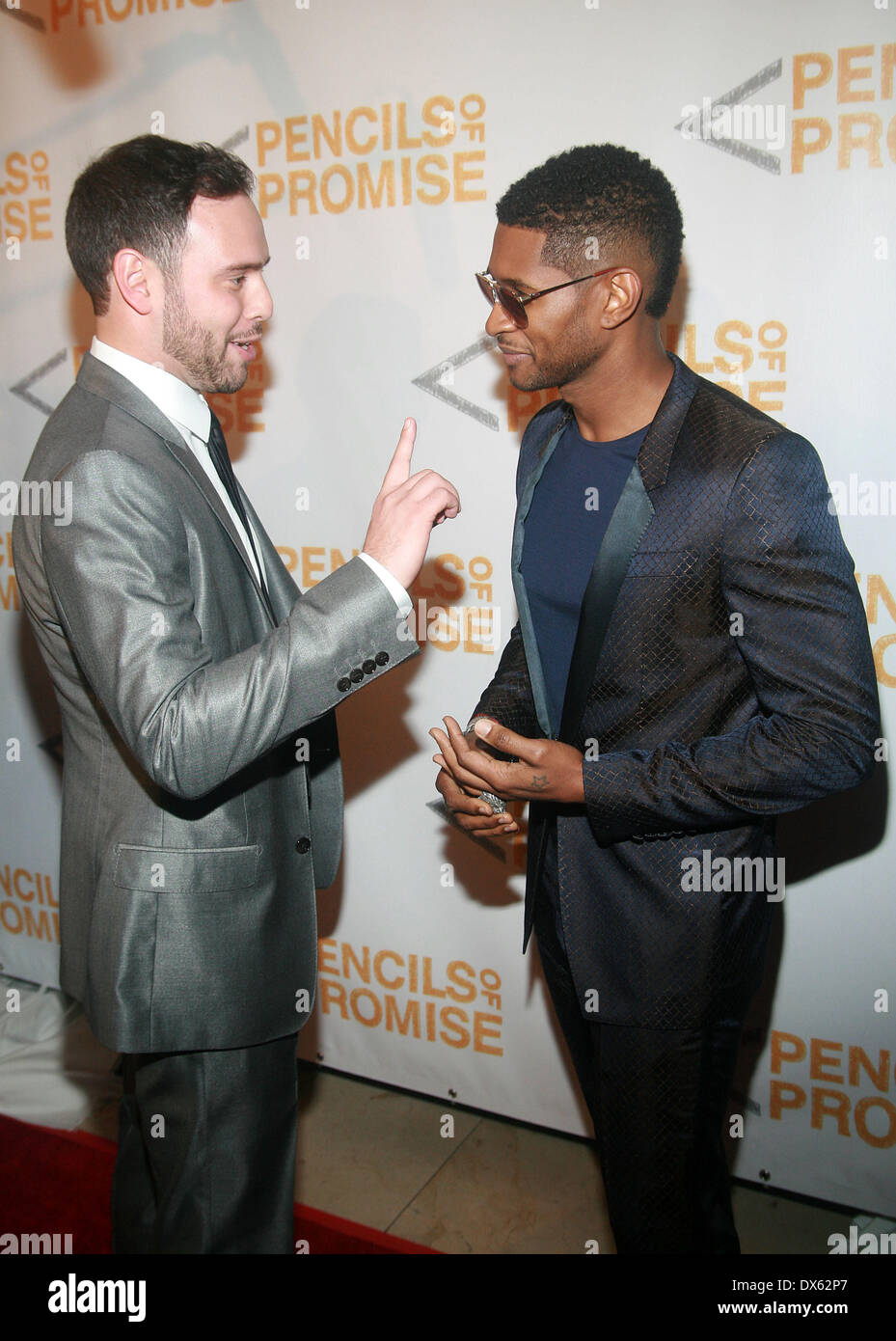 Adam Braun and Usher Second Annual Pencils Of Promise Gala at