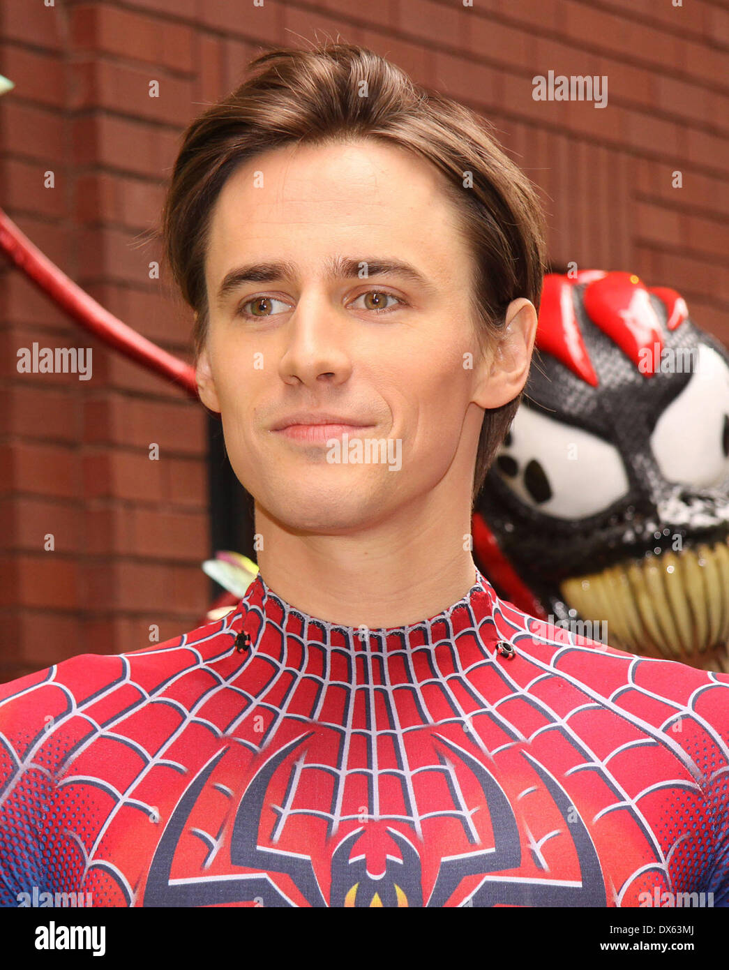 Reeve Carney 'Spider-Man Turn Off The Dark' holds a special Halloween