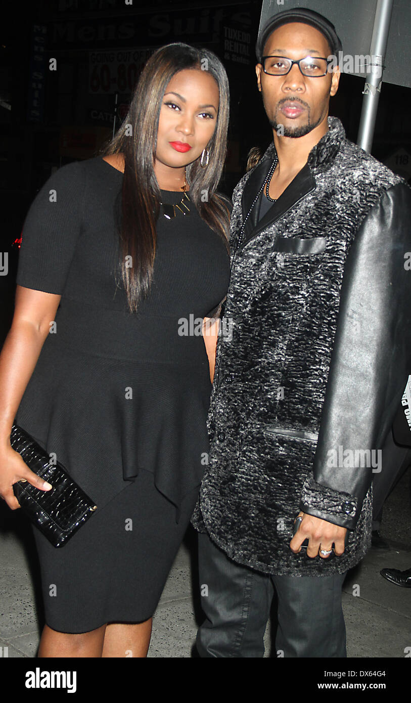 Rza and Talani Rabb 'The Man With The Iron Fists' screening at the Lighthouse Theater Outside